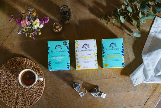 Our new restorative tea collection
