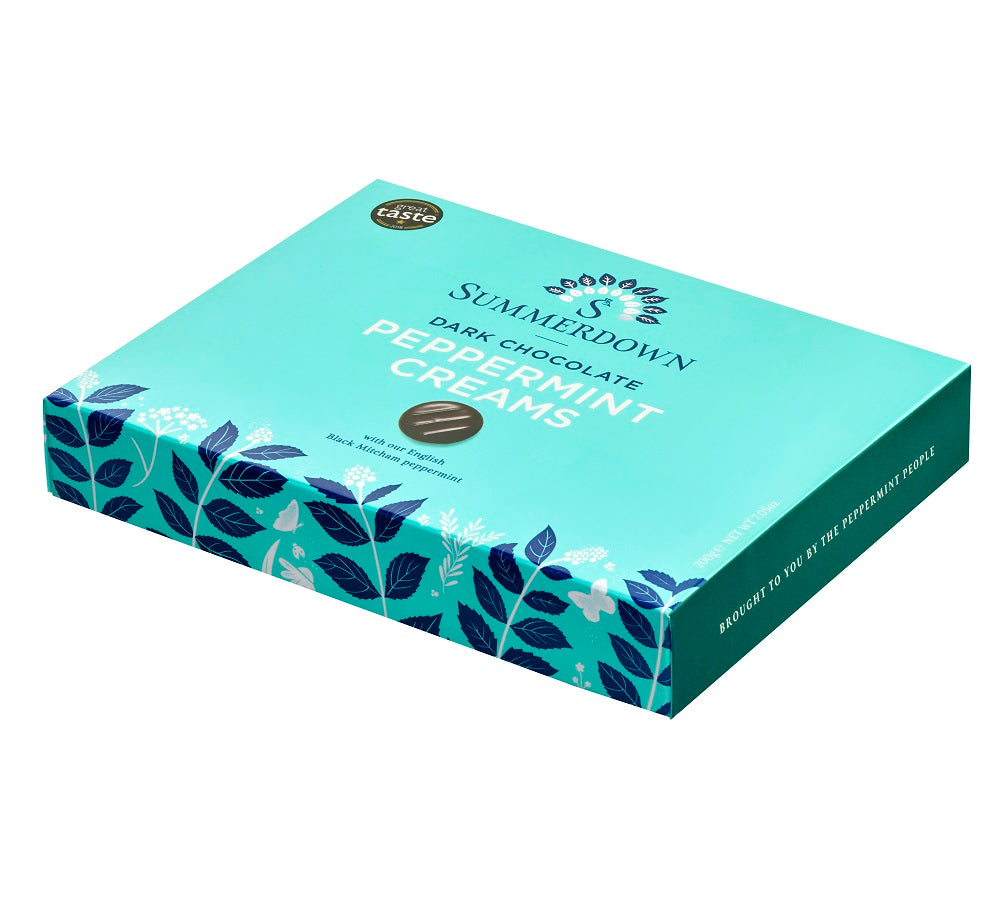 Dark chocolate peppermint creams 200g