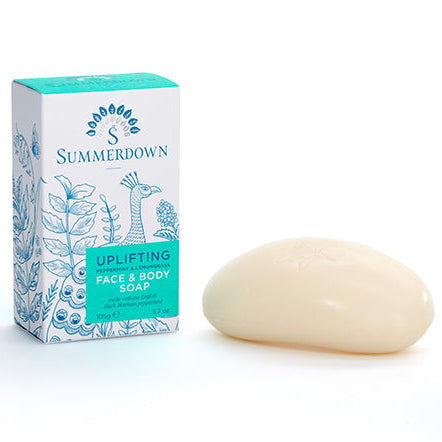 Peppermint & lemongrass face and body soap