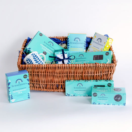 Summerdown chocolates and teas hamper