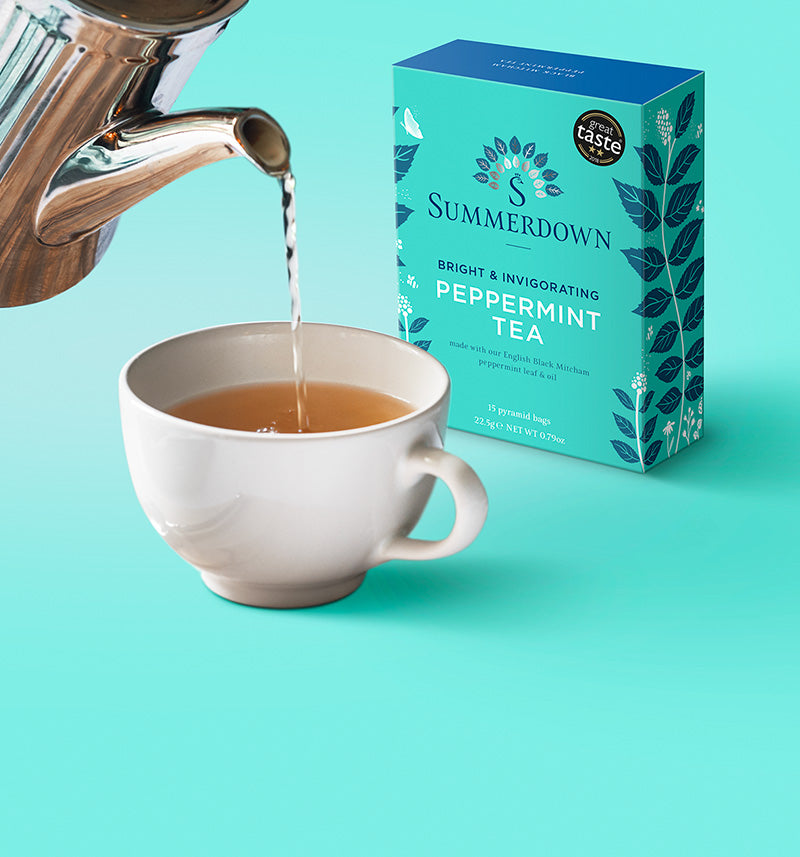 English Peppermint Tea Pyramids - 15 bags