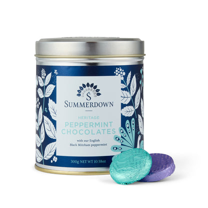 Summerdown Heritage chocolates tin