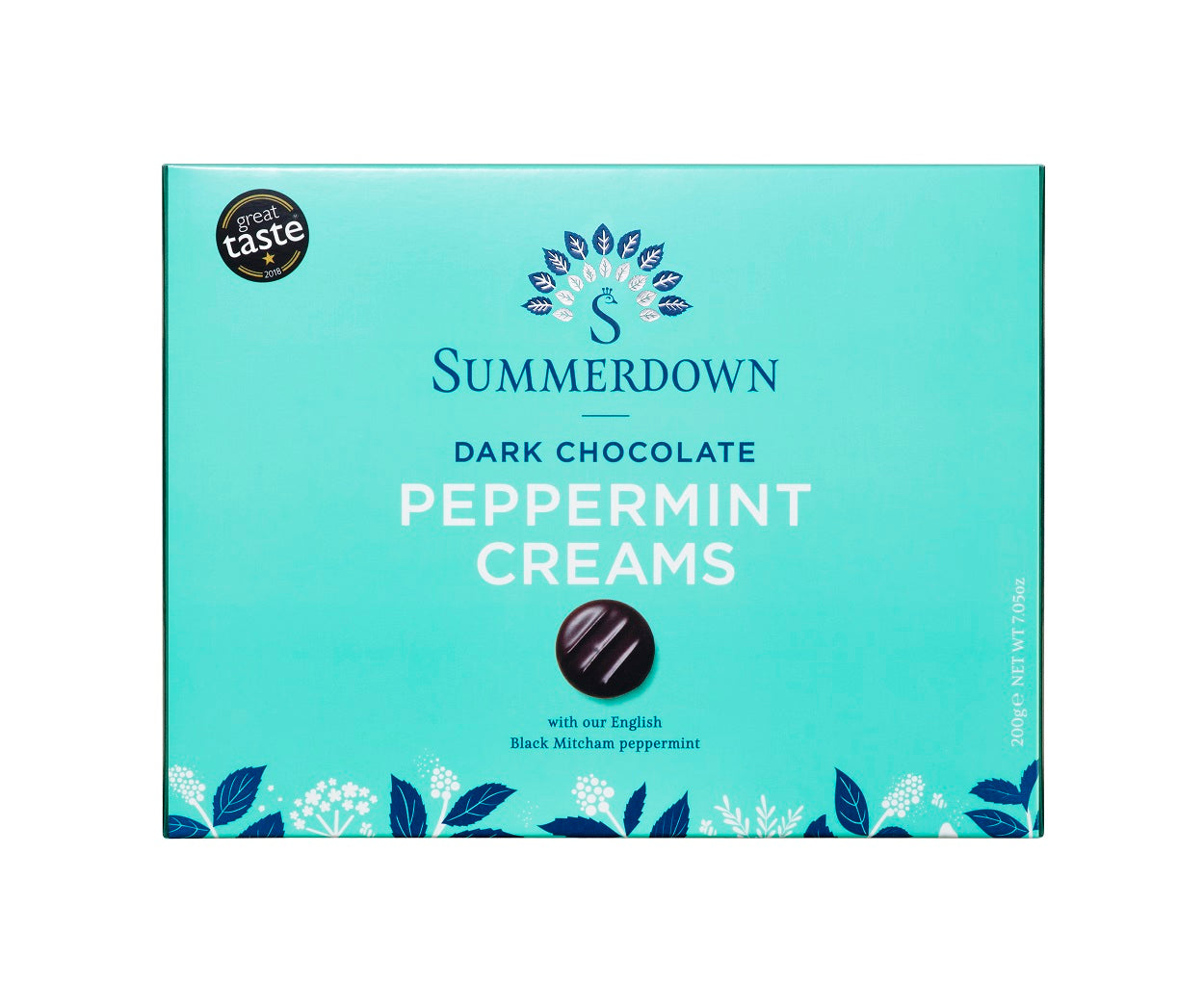 Dark chocolate peppermint creams 200g