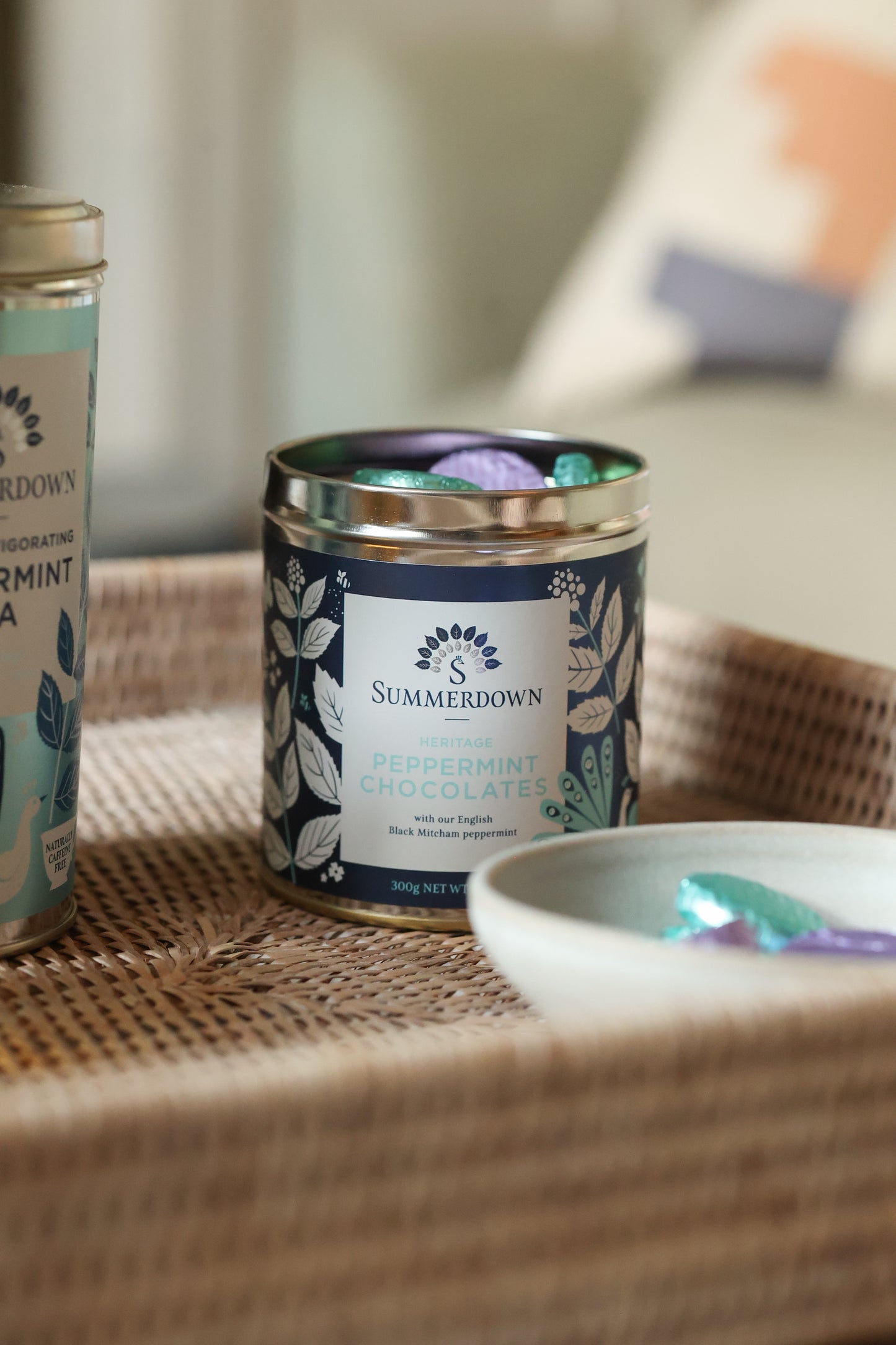Summerdown Heritage chocolates tin