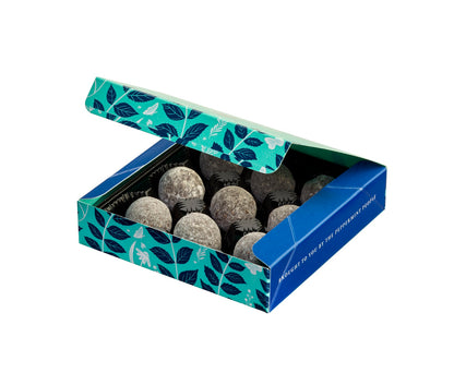 Velvety Chocolate peppermint truffles