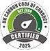Carbon Code of Conduct Certified